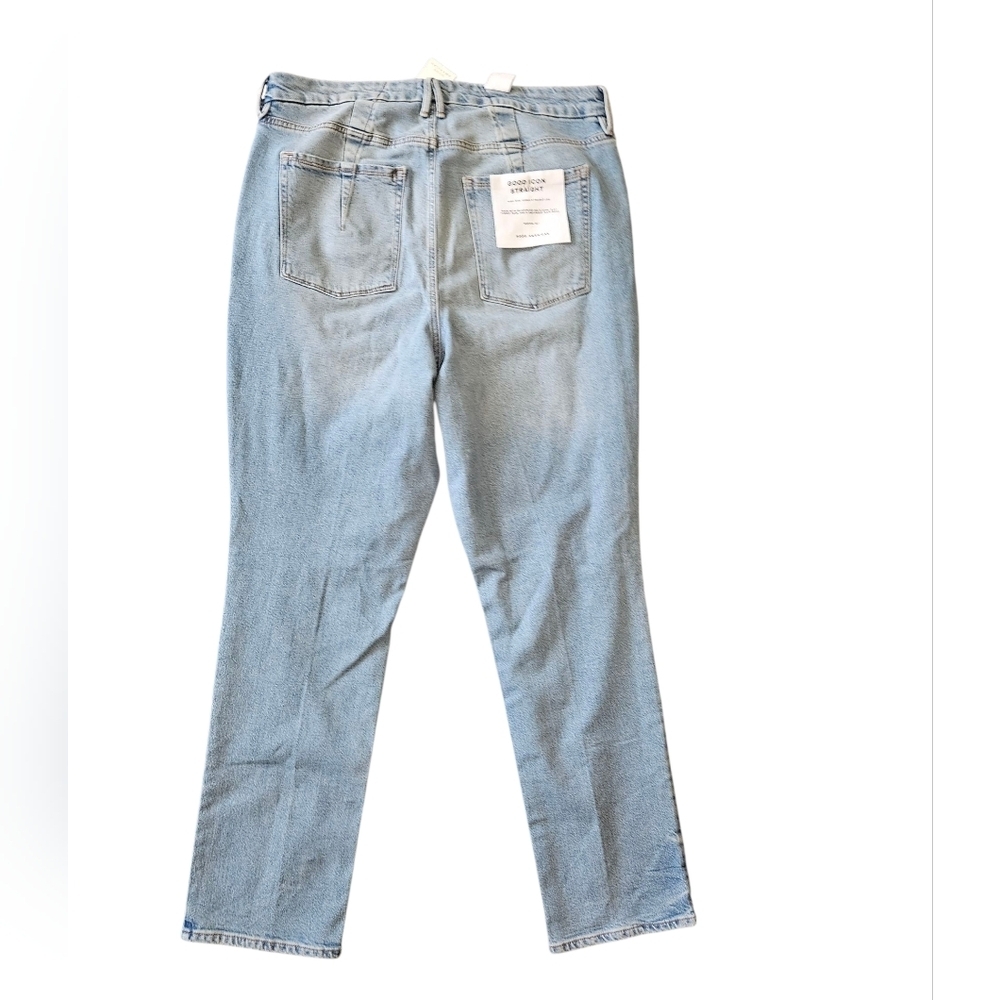 Good American “Good Icon” Oversized Straight Jeans, Size 16, NWT - Picture 2 of 8